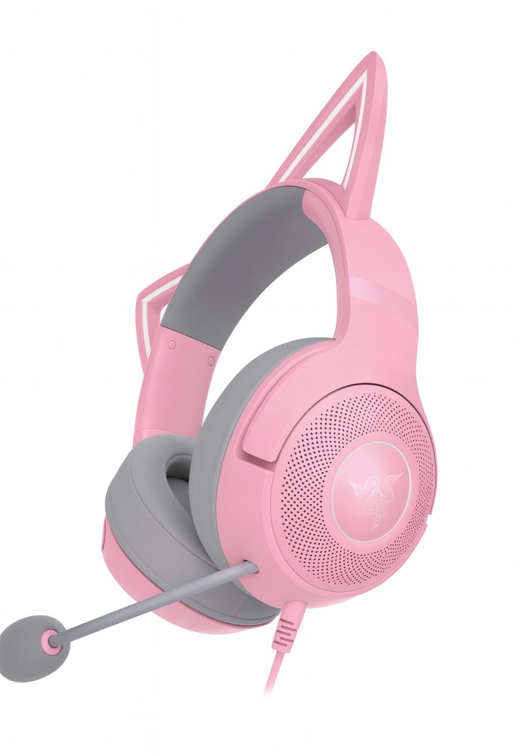 Razer Kraken Kitty V2 USB Wired RGB Gaming Headset - Quartz Pink